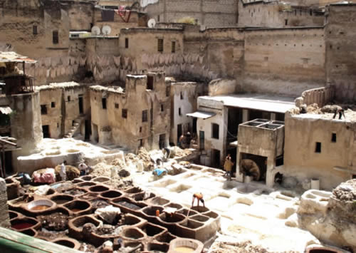 Tanneries  Fes 
